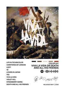 COLDPLAY - Viva La Vida Or Death And All His Friends
