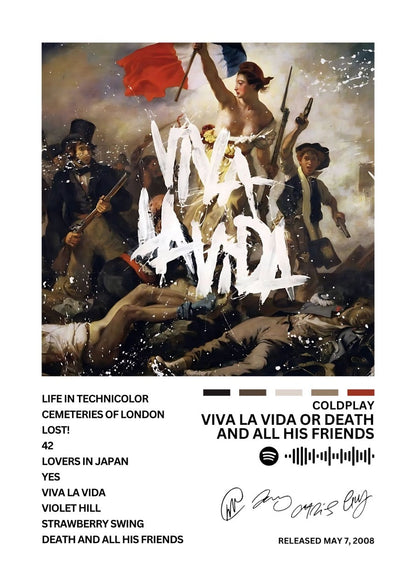COLDPLAY - Viva La Vida Or Death And All His Friends