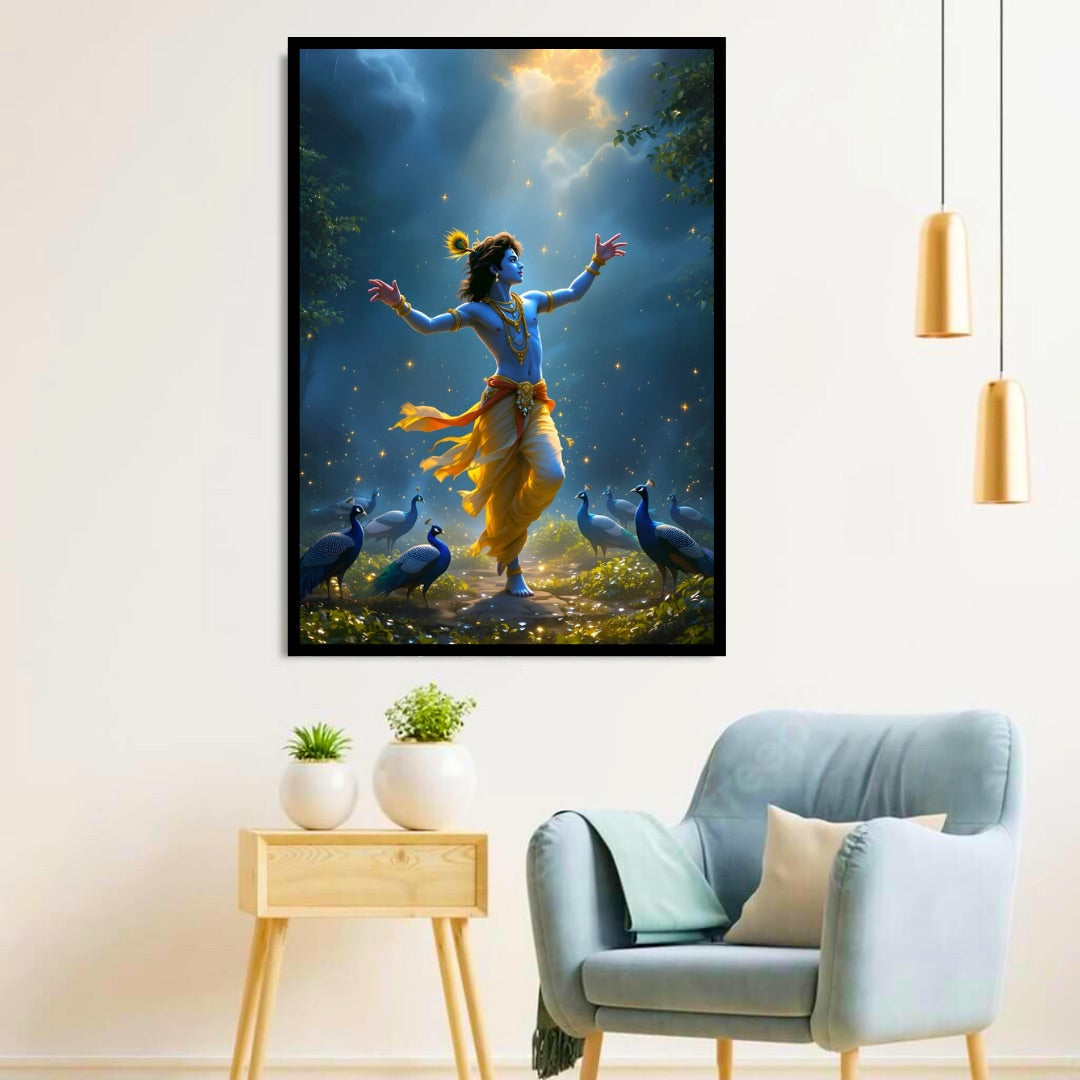 Divine Dance of Krishna