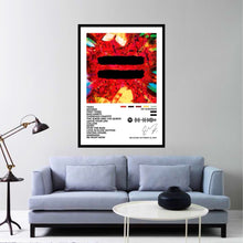 Celebrate the heartfelt storytelling of = with this stunning album cover poster. A tribute to Ed Sheeran’s soulful melodies, raw emotions, and personal journey.