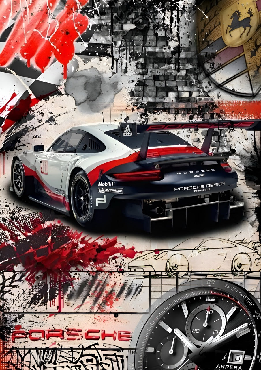 SET OF 10 POSTERS | BEST SELLING LUXURY CARS