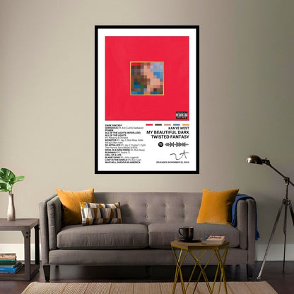 KANYE WEST – My Beautiful Dark Twisted Fantasy
