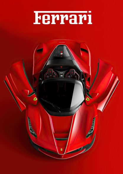 SET OF 10 POSTERS | BEST SELLING LUXURY CARS
