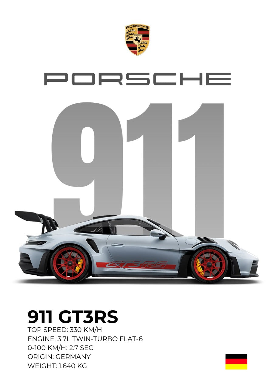 SET OF 10 POSTERS | BEST SELLING LUXURY CARS