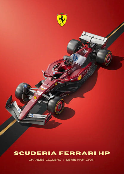 SET OF 10 POSTERS | BEST SELLING LUXURY CARS