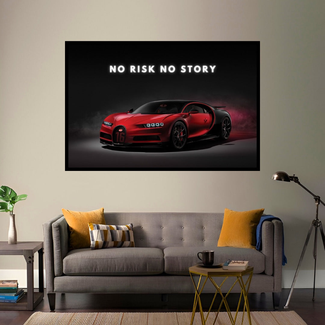 BUGATTI CHIRON – No Risk No Money