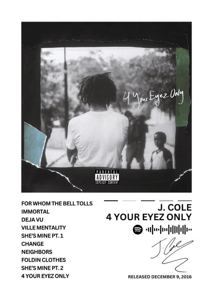 J. COLE - 4 Your Eyez Only