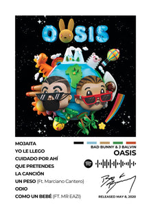BAD BUNNY & J BAVLIN - Oasis