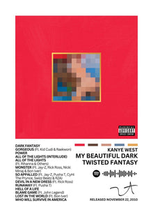 KANYE WEST – My Beautiful Dark Twisted Fantasy