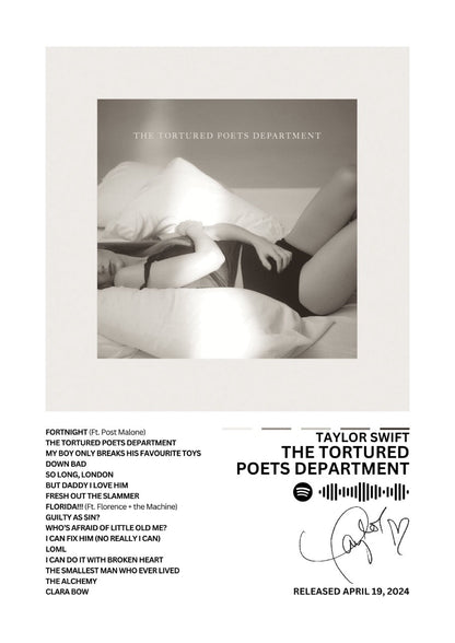 TAYLOR SWIFT - The Torturned Poets Department