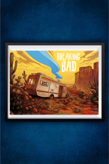 Breaking Bad Van Art || Breaking Bad