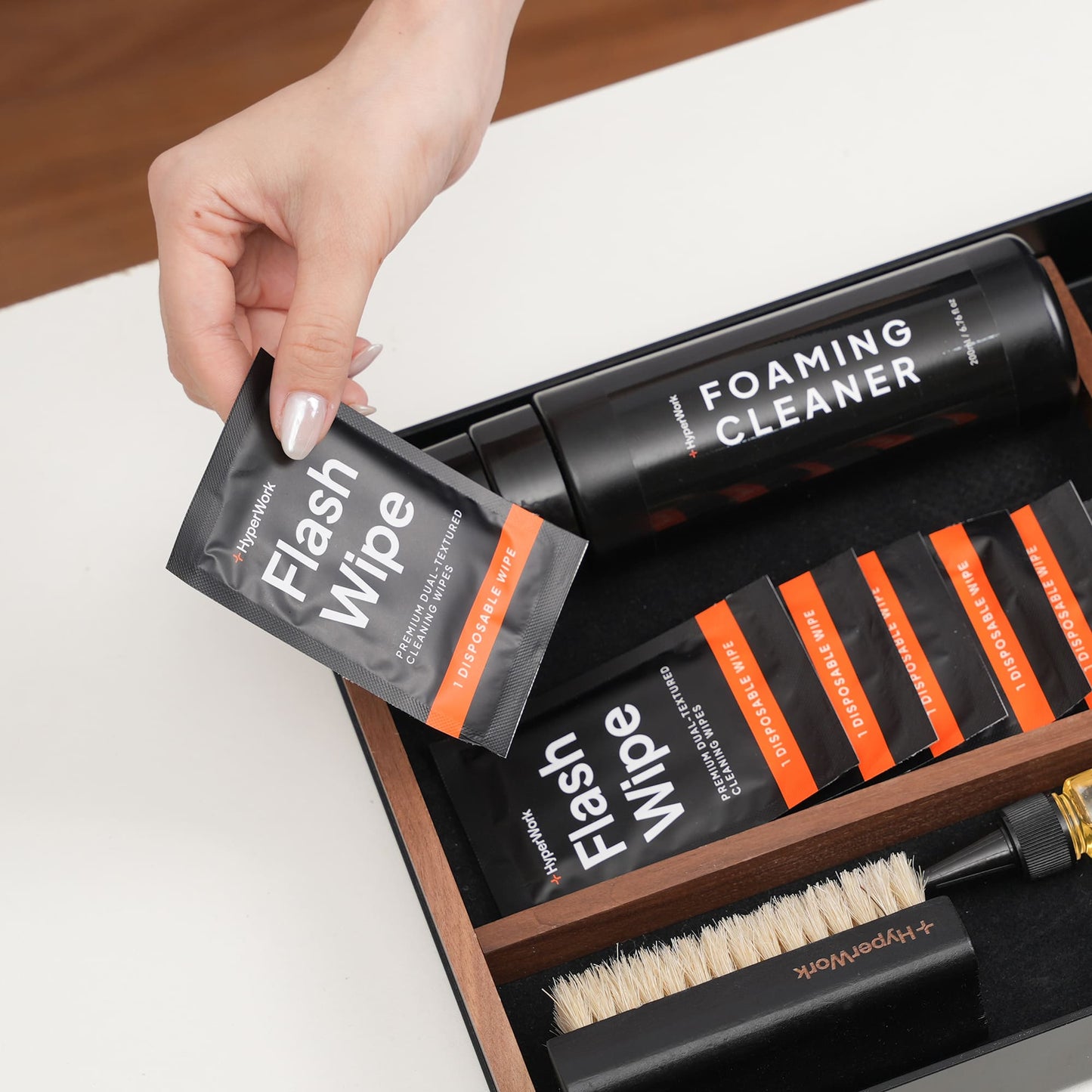 Khăn làm sạch nhanh Flash Wipe - Bộ 20 cái | C03