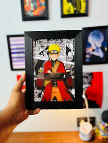 Naruto Sage Mode || Naruto || Glittery Frame