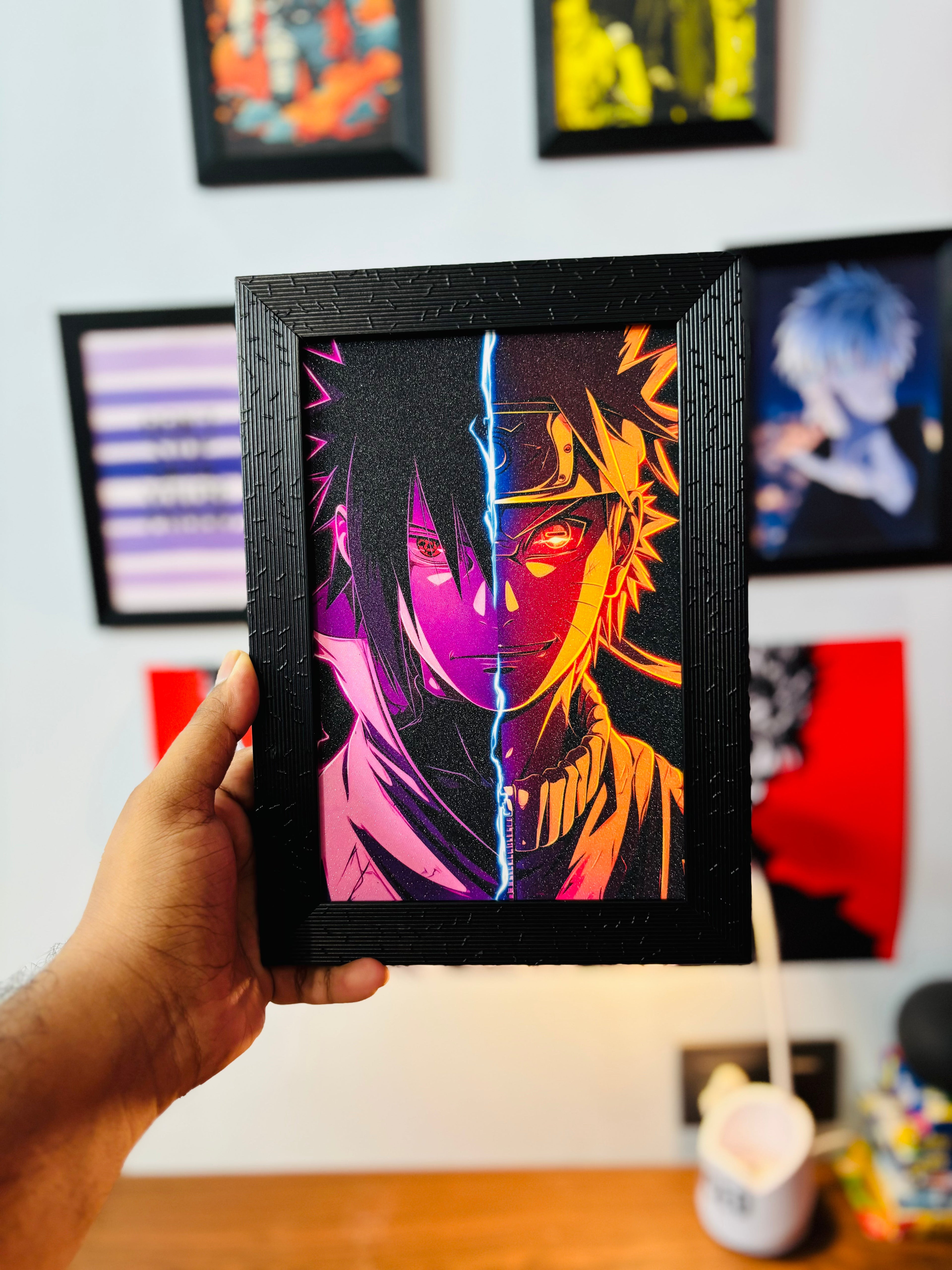 Naruto & Sasuke ||  Naruto || Glittery Frames