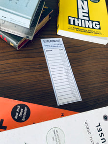 My Reading List Bookmark