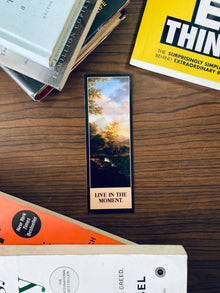 Live in the Moment Bookmark || Motivation Bookmark