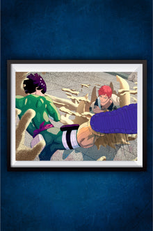 Rock Lee VS Gaara
