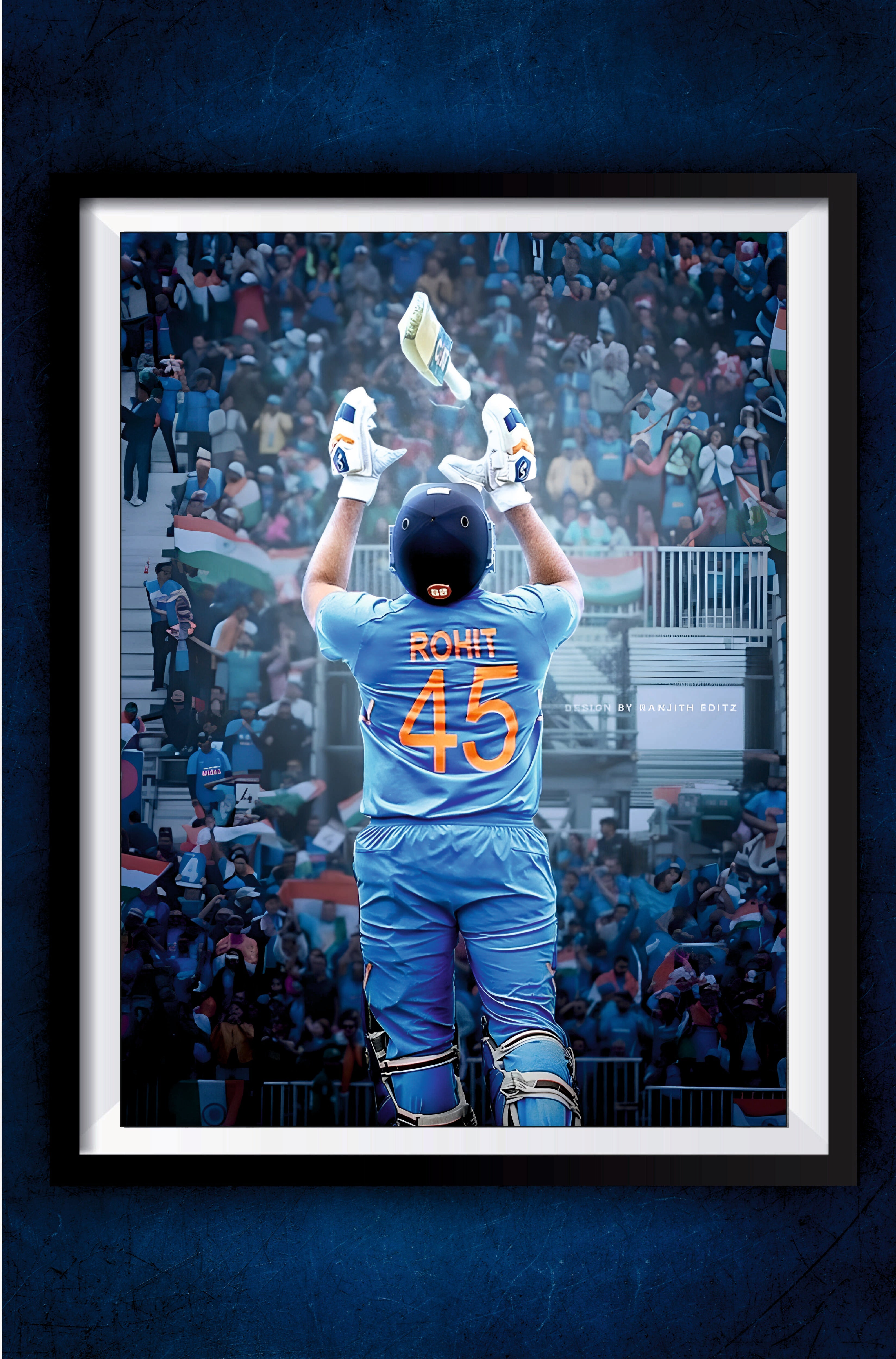 Rohit Sharma Celebrating || HITMAN