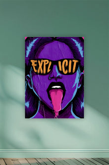 Girl Explicit Poster || Aesthetic