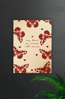My Love is Mine Poster || Aesthetic