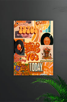 1970s Aesthetics Poster || Aesthetic