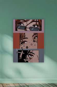 Aesthetic Eyes Poster || Aesthetic