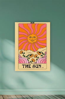 Flowery Sun Aesthetic Poster || Aesthetic