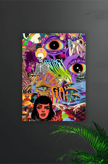 Trippy Racist Aesthetic Poster ||  Aesthetic