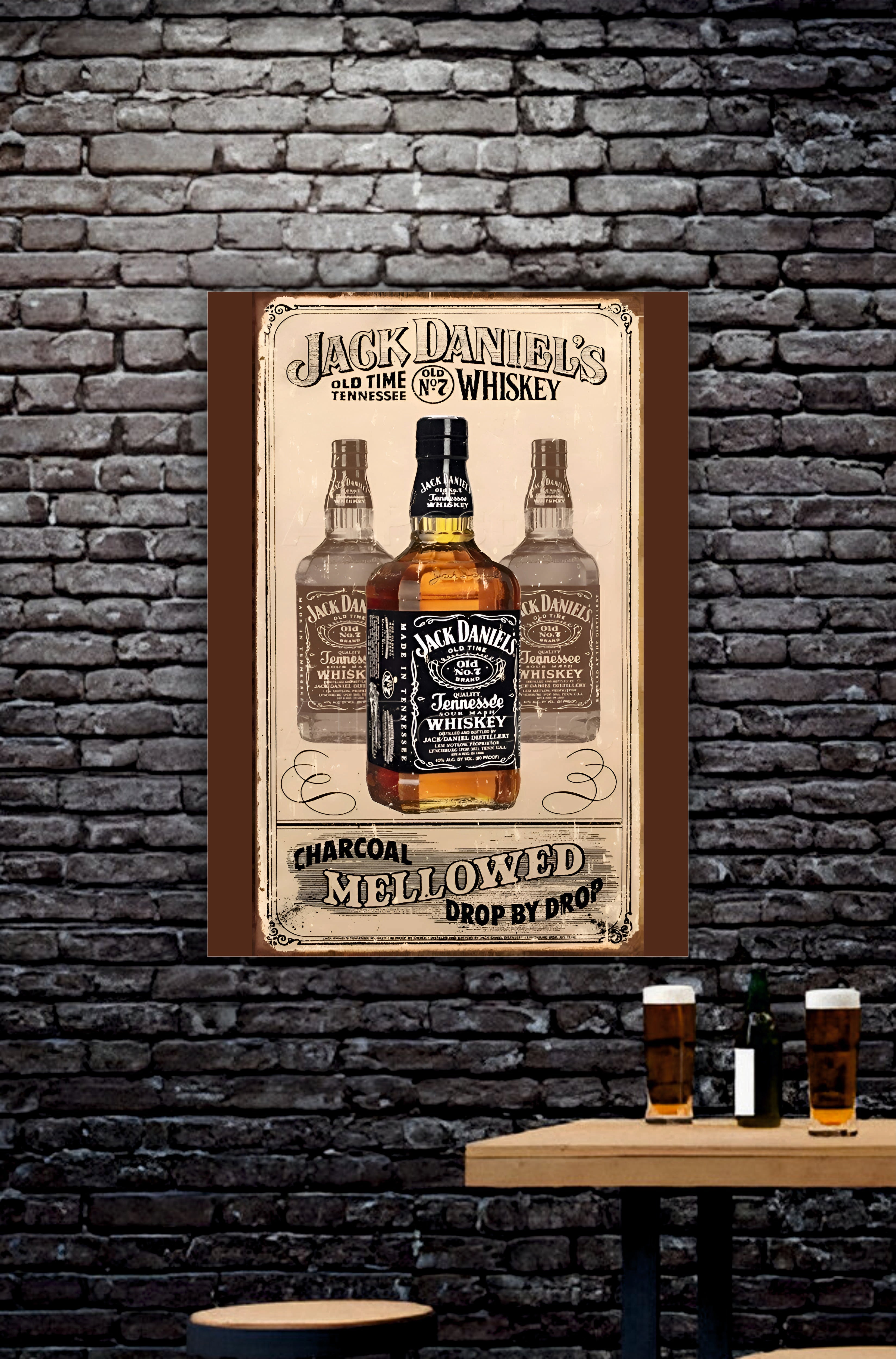 Jack Daniels Aesthetic Poster || Pub Aesthetic