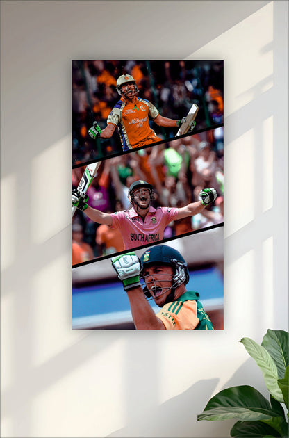 AB de Villiers Poster || Cricket Poster