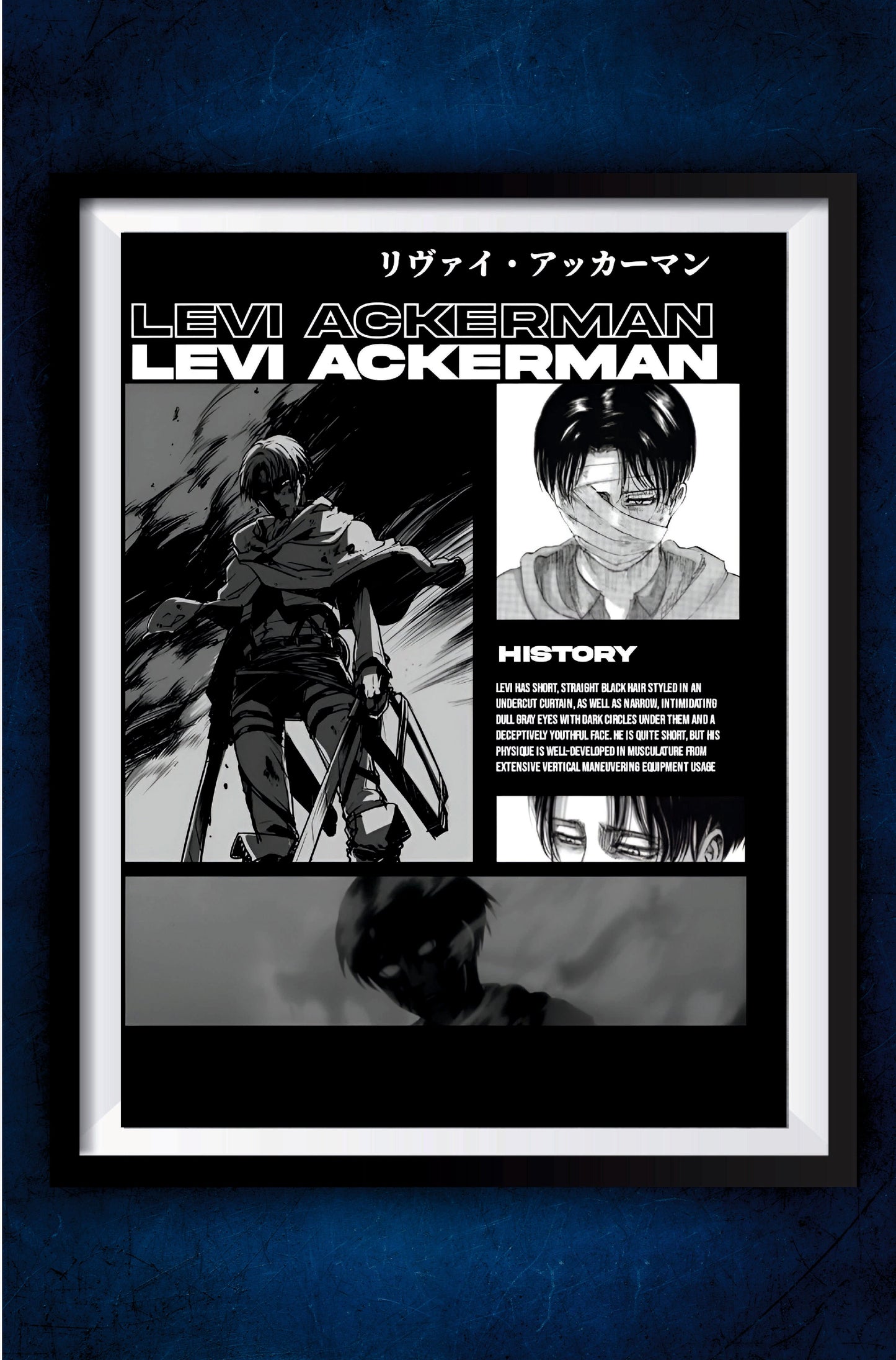 Levi Poster #1 || Anime Posters