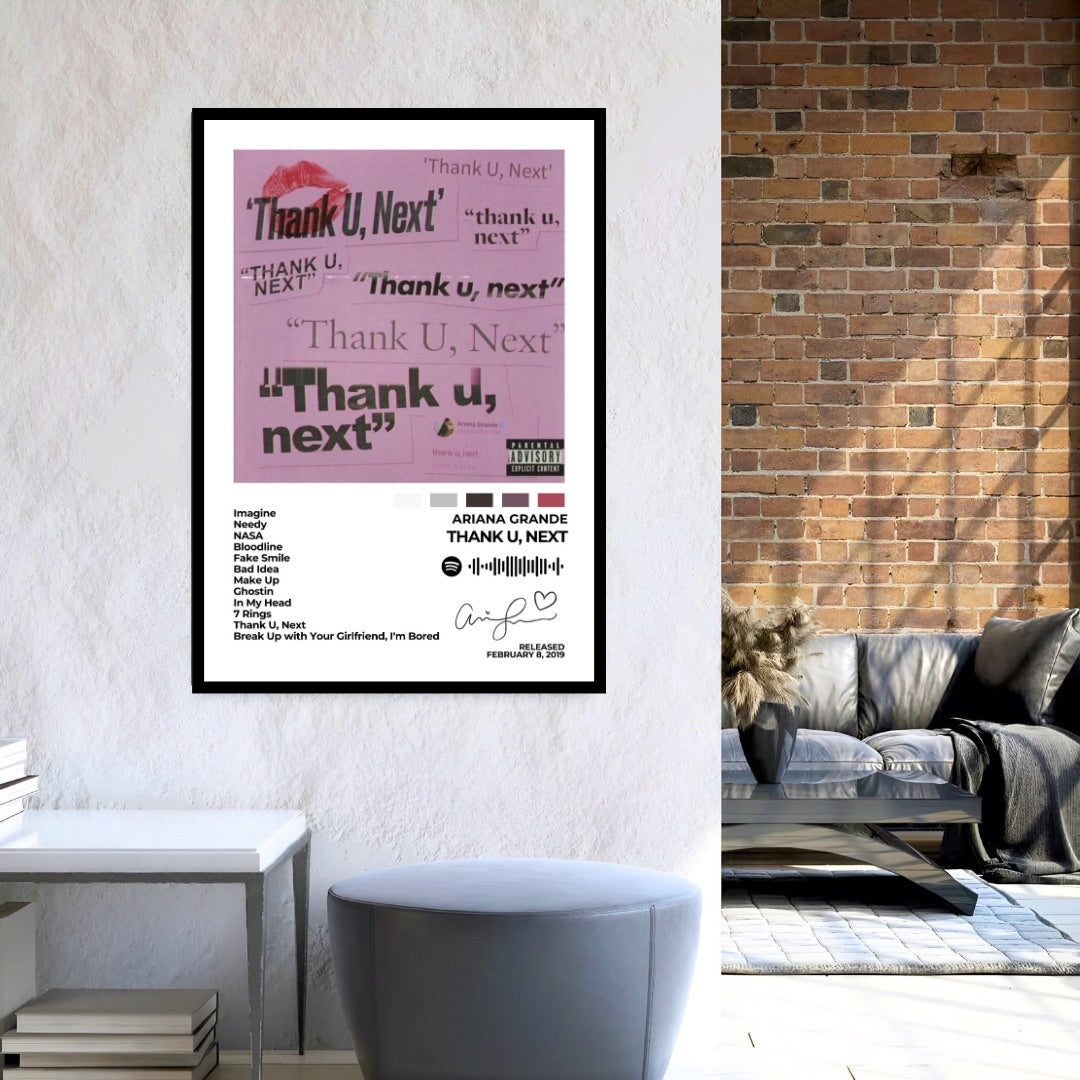 ARIANA GRANDE – Thank U, Next- A deeply personal yet empowering album, Thank U, Next is a mix of heartbreak, self-love, and pop perfection that cemented Ariana’s status as a pop icon.