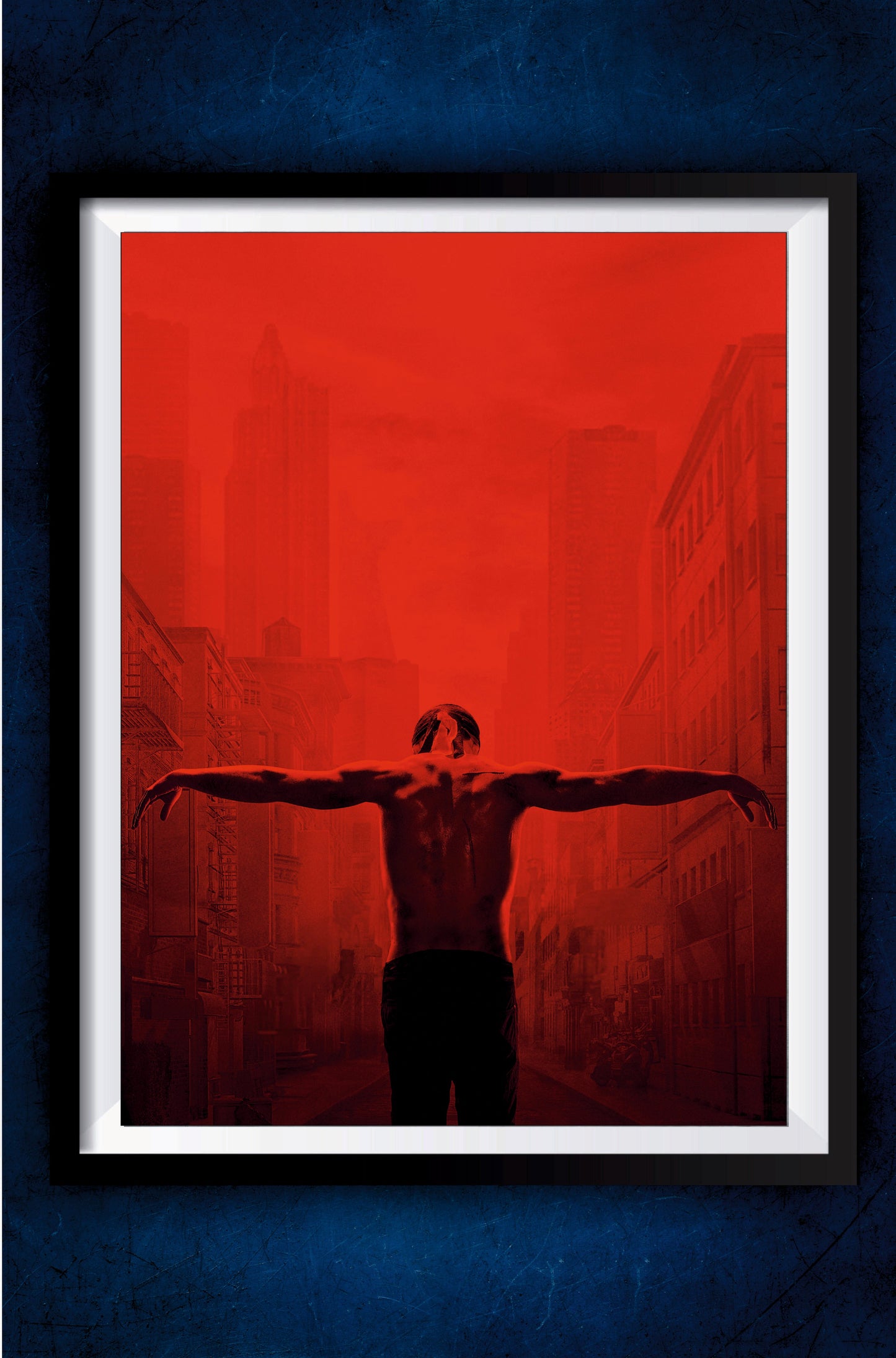 Daredevil Back Poster || Marvel Poster