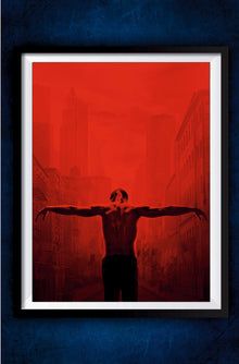 Daredevil Back Poster || Marvel Poster