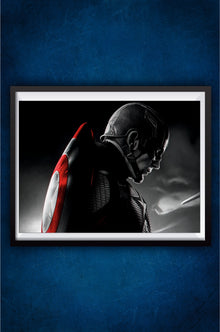 Captain America Poster #1 || Marvel Poster