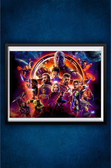 Avengers Infinity War Movie Banner Poster || Marvel Poster