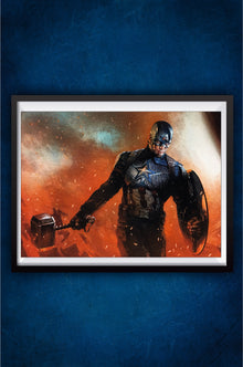 Captain America Poster #2 || Marvel Poster