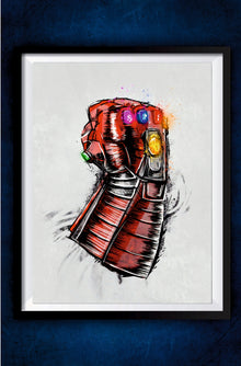 The Infinity Gauntlet Poster || Marvel Poster