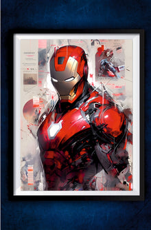 Ironman Illustrator Art Poster || Marvel Poster
