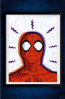 Spiderman 6th Sense Poster || Marvel Poster