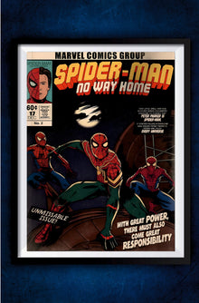 Spiderman No Way Home Poster #1 || Marvel Poster
