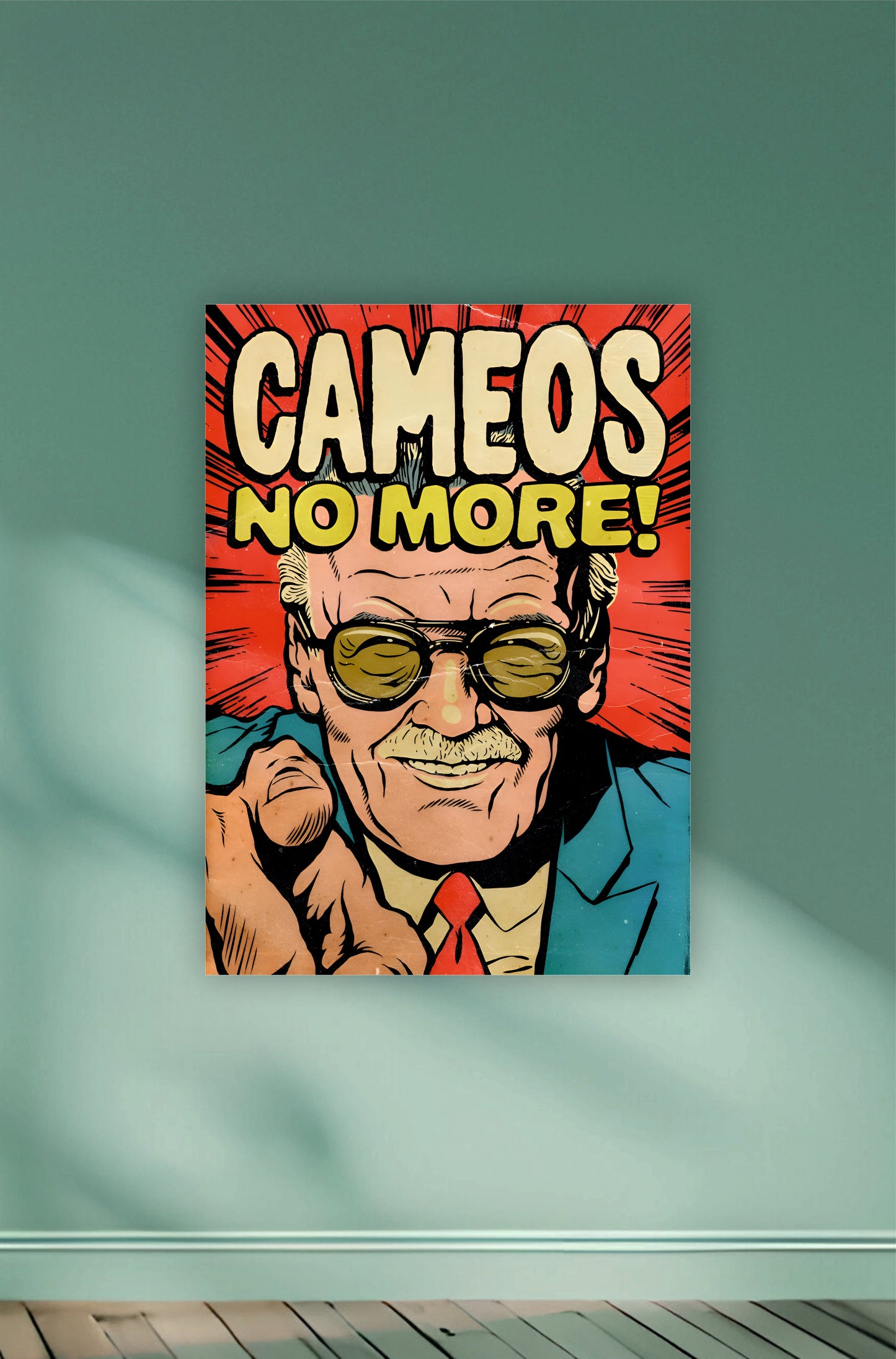 Stan Lee Cameos Poster || Marvel Poster