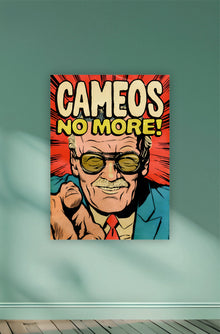 Stan Lee Cameos Poster || Marvel Poster