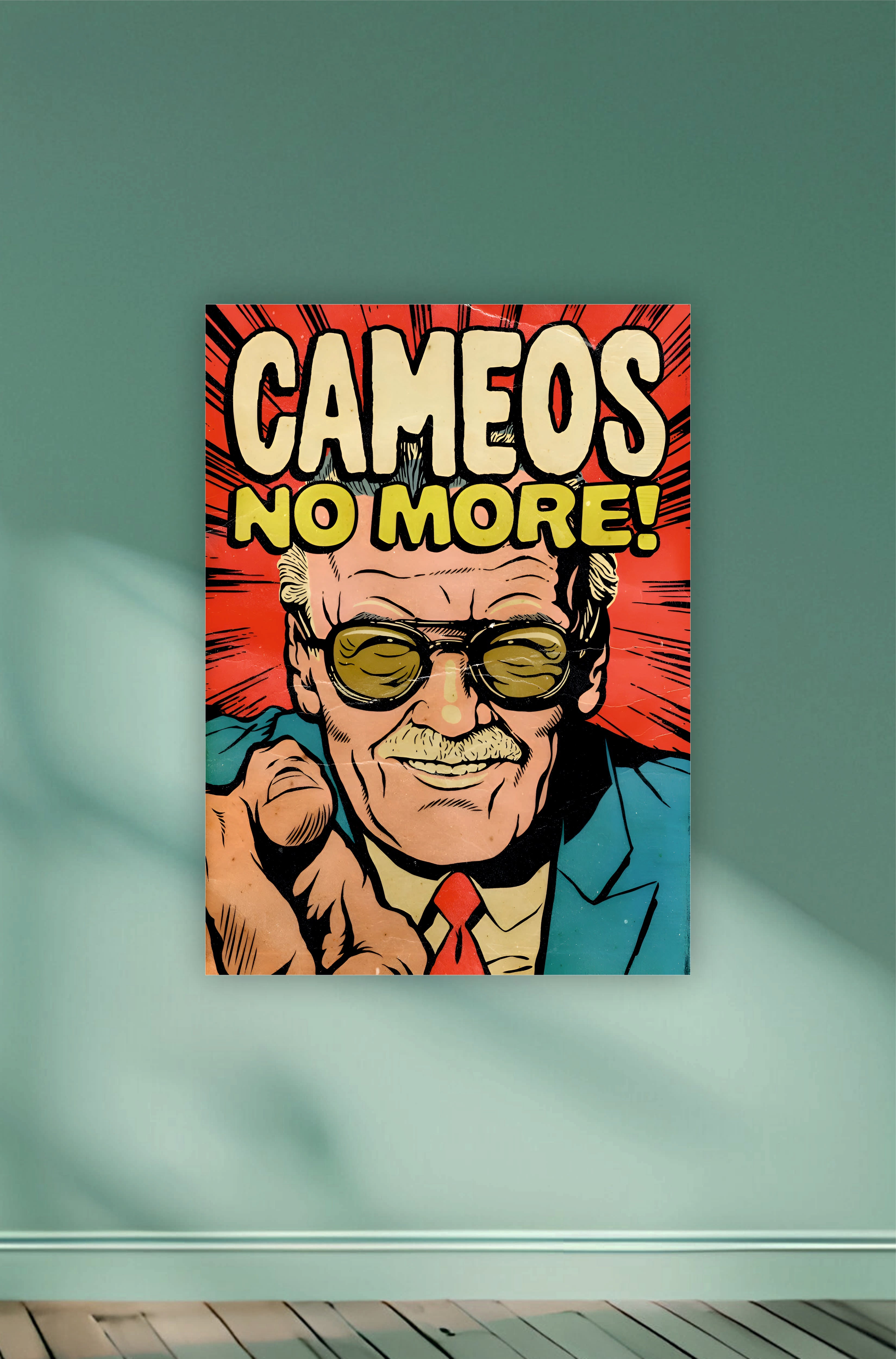 Stan Lee Cameos Poster || Marvel Poster