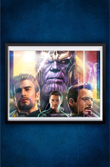 Thanos Poster || Marvel Poster