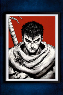 Guts Poster #6 || Berserk Poster