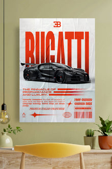 Bugatti Poster #2 || Car Poster