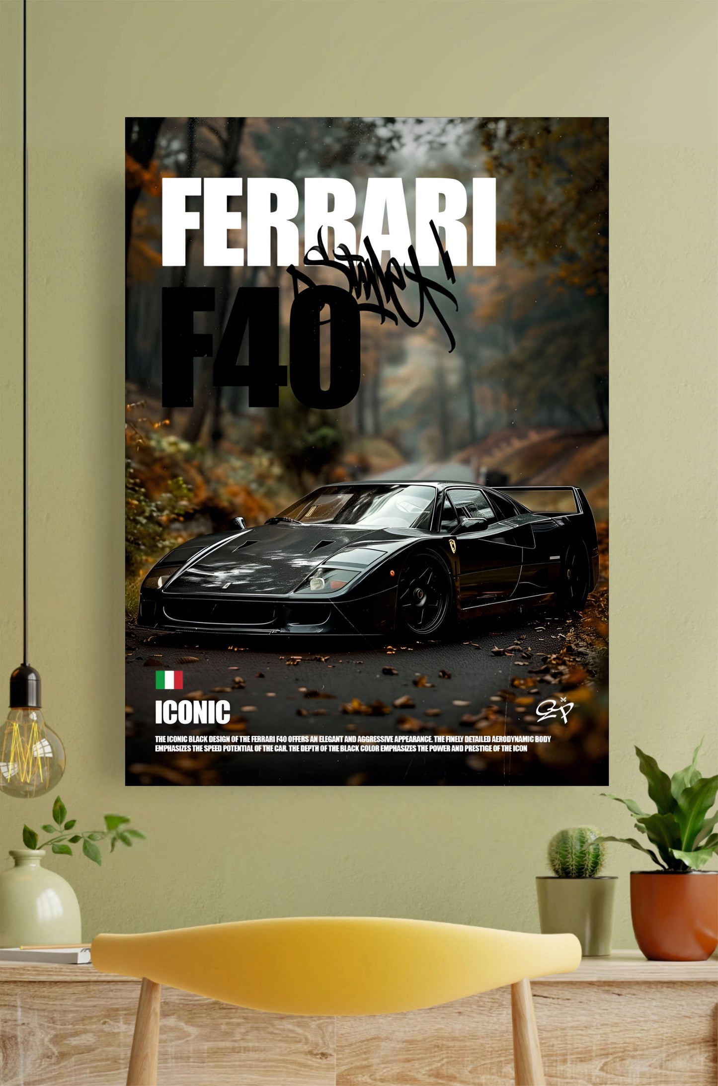 Ferrari #1 Poster || Car PosteR