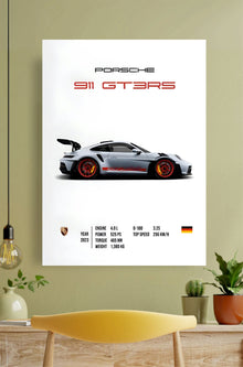 Porsche 911 GT3 RS Poster || Car Poster