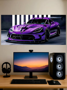Dodge Challenger Poster || Split Poster